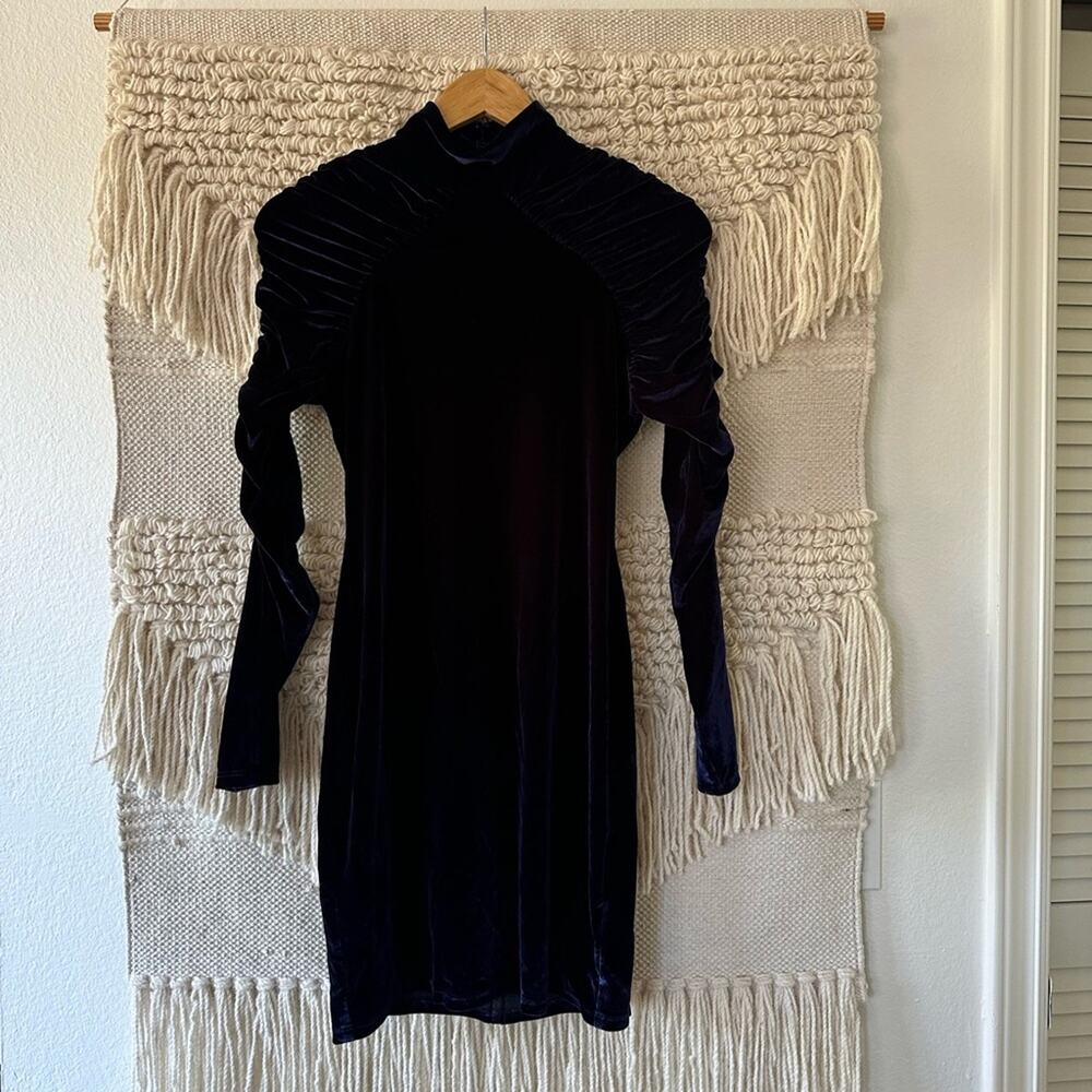 Amanda Uprichard Velvet Shandi Dress